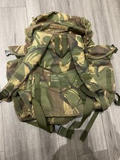 British Army rare DPM Captains Patrol Pack 30 Litre Backpack Genuine engraved