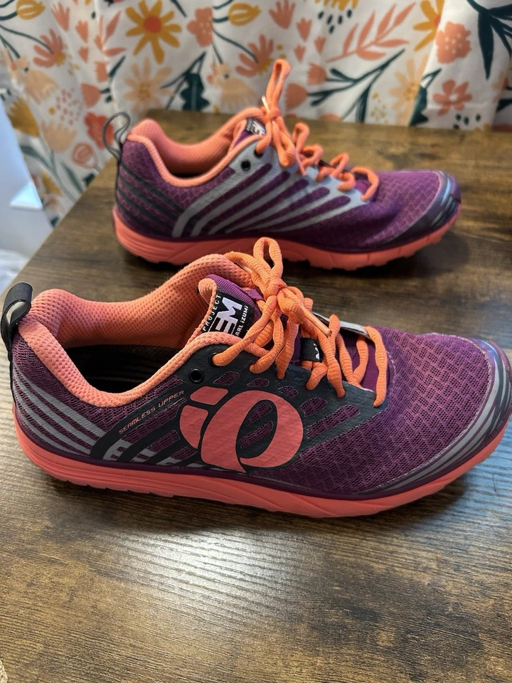 Zapatillas de Trail Running Pearl iZUMi Project Emotion N1 para Mujer Talla 8 Púrpura/Rosa Foto 3 de 4