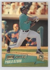 2000 Topps Stadium Club Chrome Future Star Refractor Pablo Ozuna #206 0t2