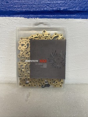 SRAM XX1 Eagle Chain Power Lock 12 Speed  126 Links Gold Bike Chain New Sealed