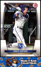 Drew Waters 2023 Bowman #5 Kansas City Royals Rookie RC