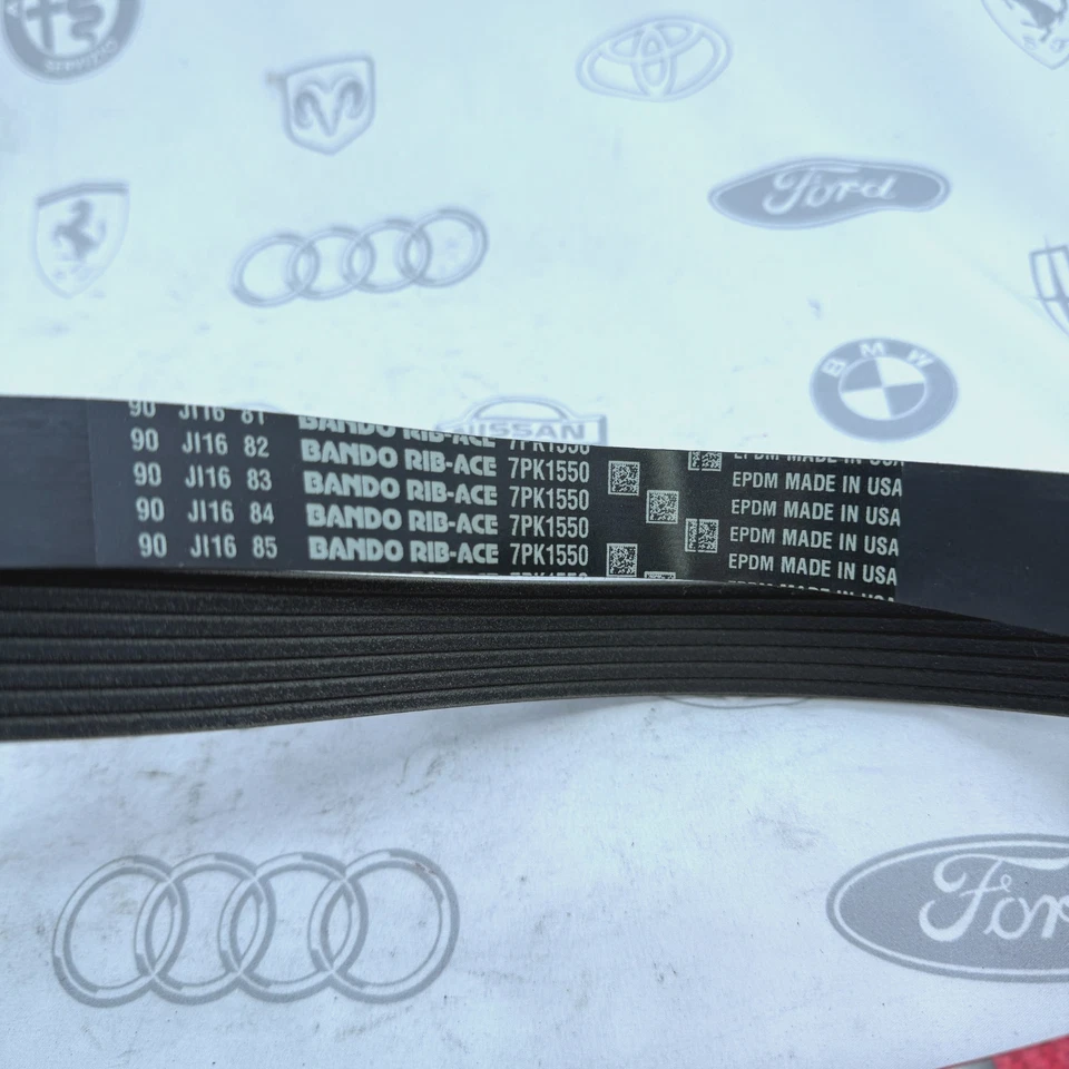 Toyota Sienna Serpentine 2011-2016 correa de transmisión banda OEM 7PK1550B Foto 3 de 4