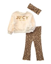 Juicy Couture 3Pc Top, Pant, Headband Set