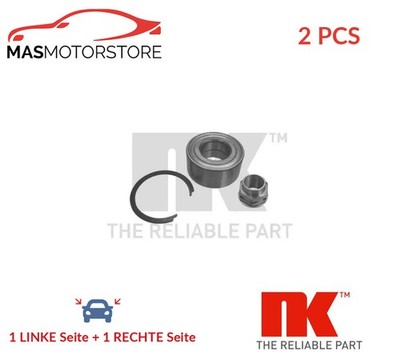 RADLAGERSATZ RADLAGER SATZ PAAR VORNE NK 752334 2PCS A FÜR OPEL CORSA D,CORSA E