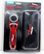 Creative Grids 45mm Rotary Cutter with Case. NEW