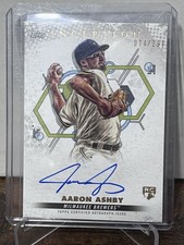 2022 Topps Inception Aaron Ashby RC Auto (On Card) /299