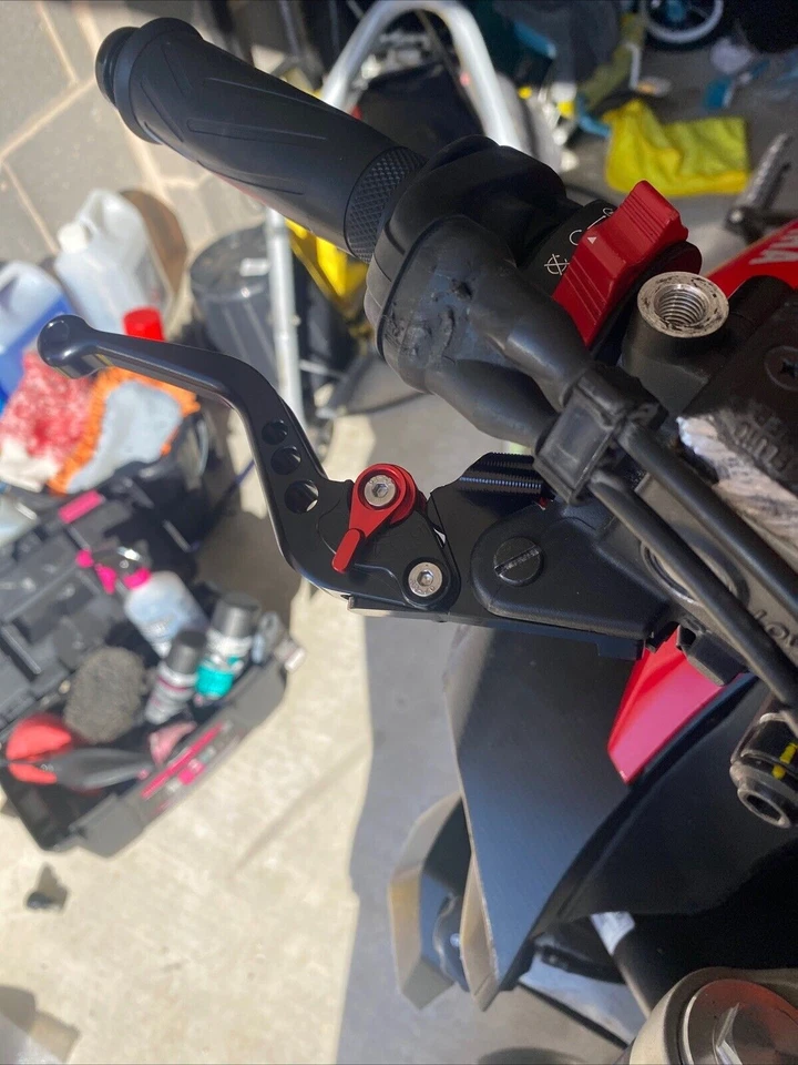 Juego de palancas de embrague de freno CNC para motocicleta Aprilia Pegaso 650 Strada 2005-2010 Foto 3 de 4