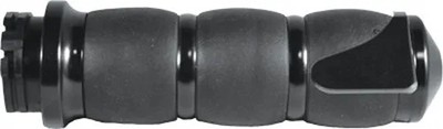 Black Velvet Air Grips w Cable Throttle Boss Harley Heritage Springer 1997-2003