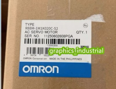 Original Omron 1PCS Omron R88M-1M1K020C-S2 AC servo motor Fast Shipping
