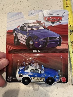 Disney Pixar Cars Mike 07 Sheriff Diecast Car New & Sealed Free Ship in USA