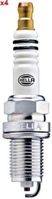 HELLA 4x Spark Plug 8EH188704341
