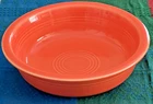Fiestaware Poppy Orange Fiesta Soup Coupe Bowl 2014-Present 7" Homer Laughlin