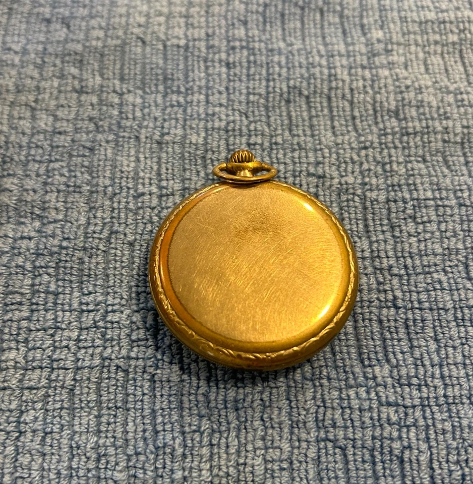 Vtg 1907 Elgin Pocket Watch Grade 314 15j  Gold Filled Victory Phil. Case Co - Image 3 of 4