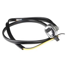 Schaltereinheit Lenker chrom 3 Funktionen mit Kabel Universal für Mofa Moped