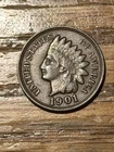 1901 Indian Head Penny in about XF condition. Great coin. But you decide!!!!!