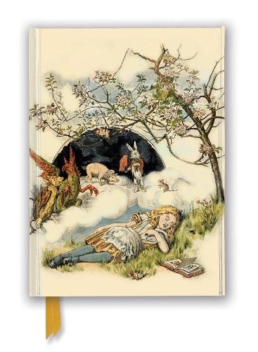 British Library: Alice Asleep, From Alices Adventures In Wonderland (Foiled Journal) Flame Tree Studio - Image 4