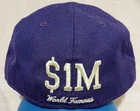 SS20 SEMAINE 0 SUPRÊME 1M$ BOÎTE MÉTALLISÉE LOGO NOUVELLE ÈRE CASQUETTE VIOLET 7 1/4 57,7 cm