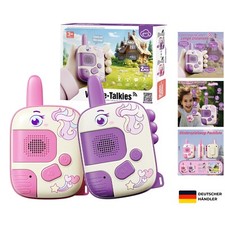 Walkie Talkie - Spielzeug ab 3 4 5 6 7 8 Jahre Mädchen Junge Einhorn Geschenk...