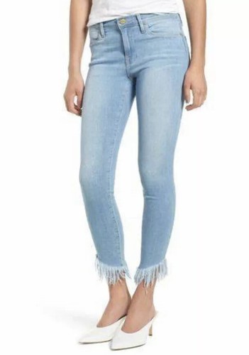 FRAME Denim Le High Skinny Jean Fray 