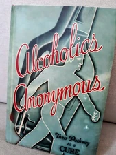 AA ALCOHOLICS ANONYMOUS LTD EDITION Pathway to a Cure BIG BOOK Cover NUMBERED 