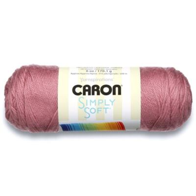 Caron Simply Soft Acryl Aran Strickwolle 170g - 9722 Plum Wine