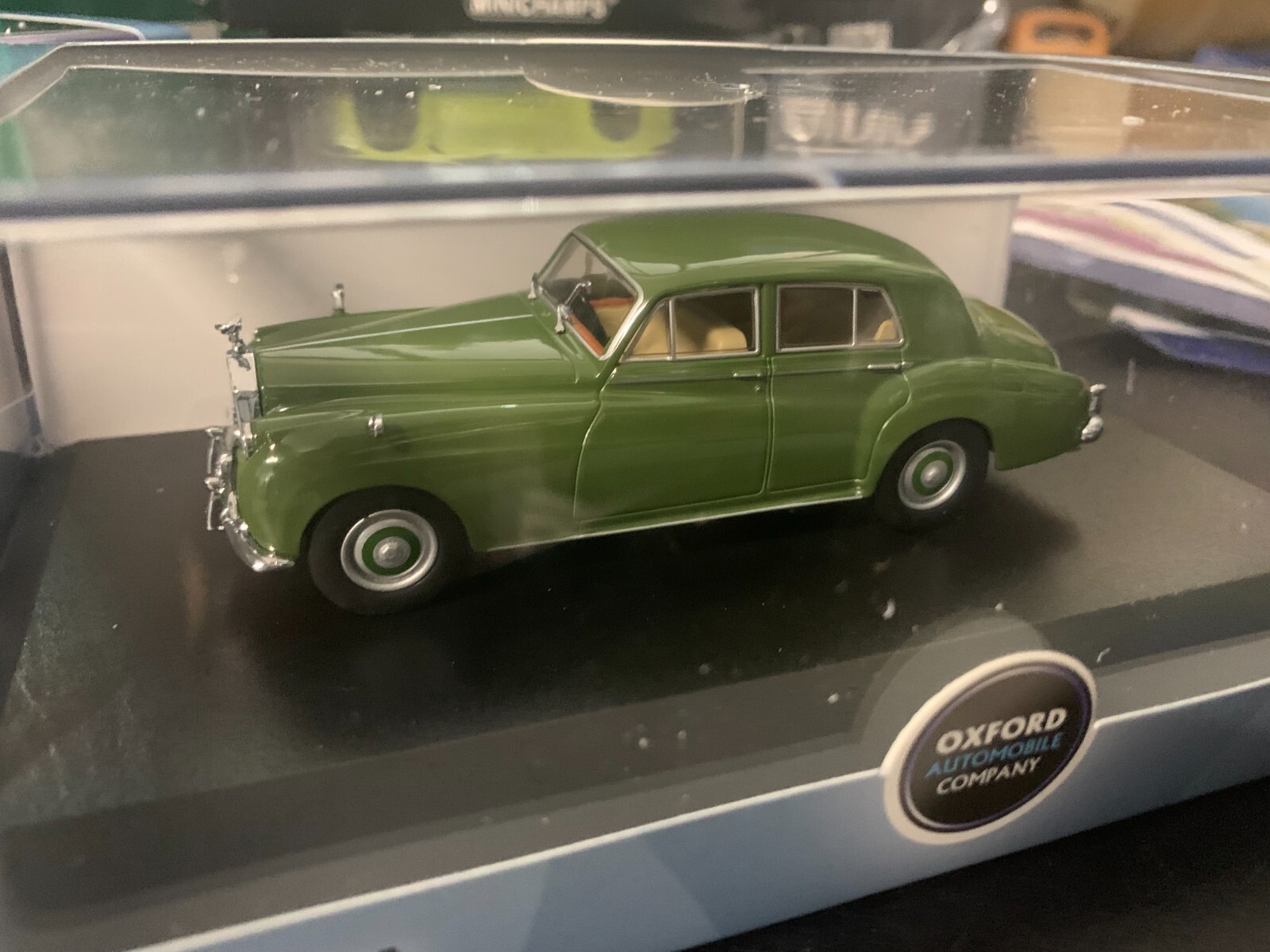 Cadeau idéal pour collectionneur Rolls Royce Silver Cloud I Oxford 1/43 verte