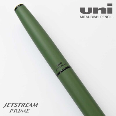 Confezione Da 12 Penne A Sfera MITSUBISHI Uniball SA-S - Punta Fine 0.7 Mm, Colore Verde, Punta In Metallo