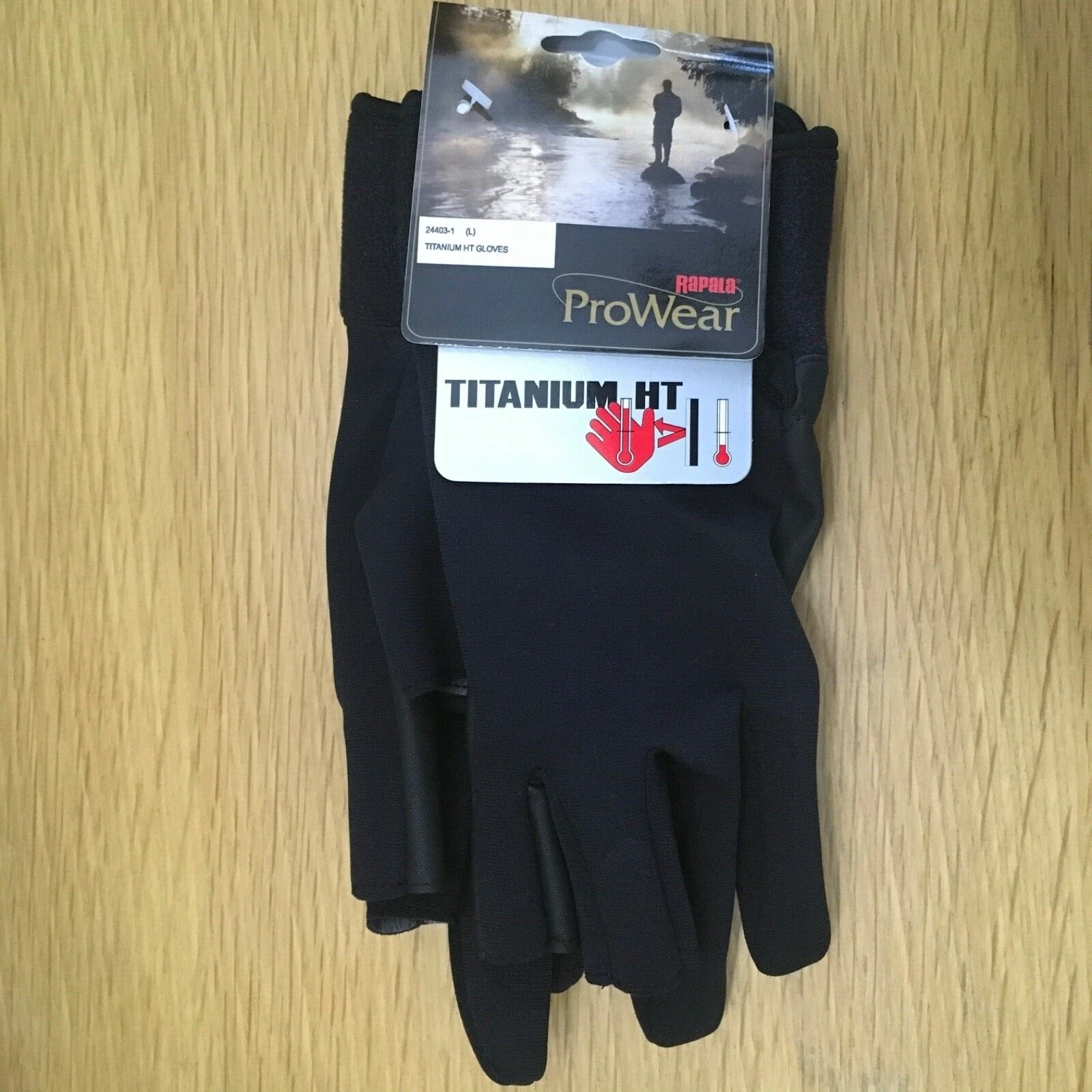 RAPALA - Pro-Wear Fishing Gloves - Size L -Titanium HT
Opens in a new window or tab