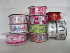 3 yard length of 1 1/2 inch Wired Ribbon You Choose Design
