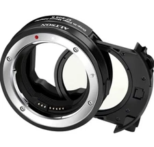 Altson Lens Adapter EF to EOS R Mount Adapter with Drop in Variable ND Filter