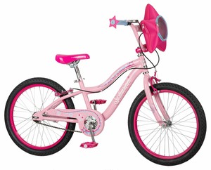 pink single speed bike