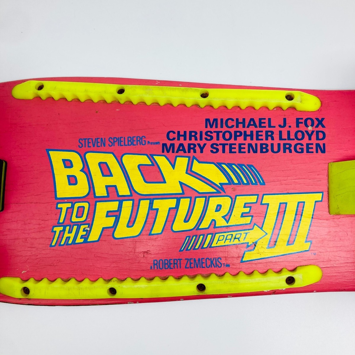 BACK TO THE FUTURE Part III 1990 Vintage Skateboard UNIVERSAL