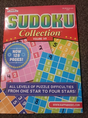 Kappa Sudoku Variety Collection Puzzle Books Magazine size - Vol 149