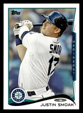 Justin Smoak 2014 Topps #213 Seattle Mariners BUY2GET1FREE