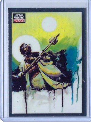 2023 Star Wars Galaxy Chrome #53 TUSKEN UNDER TWIN SUNS E335 | eBay