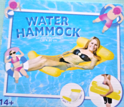 Wasser-Hngematte Water Hammock Poolsitz Luftmatratze Wasserliege  Wassermatratze | eBay.de