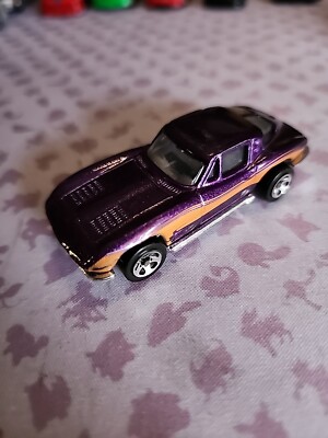 1979 HOT WHEELS Purple Orange 1963-1967 Corvette Split Window Stingray Vintage