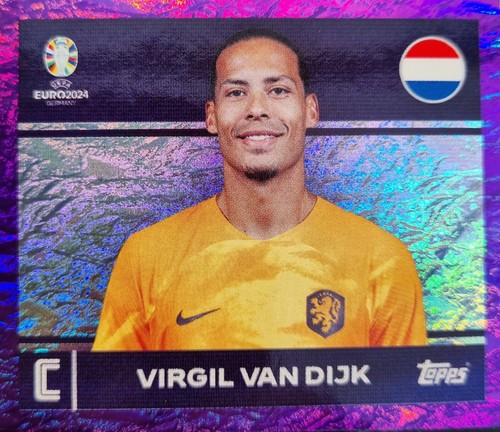 Topps UEFA EURO 2024 Sticker Germany - PURPLE-LILA PARALLEL Auswahl/Choose - Picture 43 of 71