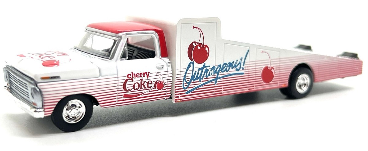 M2 MACHINES AUTO HAULERS 1969 FORD F250 RAMP TRUCK COCA-COLA LOOSE