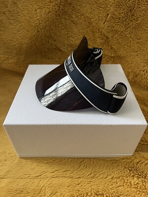 Christain Dior DIORCLUB V1U Blue Dior Oblique Visor  display picture 3