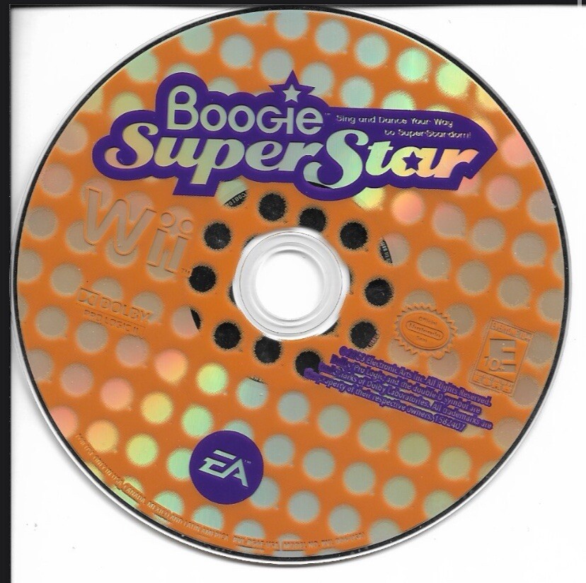 Boogie Superstar (Nintendo Wii, 2008) **DISC ONLY**