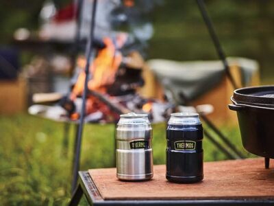 Thermos Outdoor Insulated Can Holder for 350ml ROD-002 Cans 2way