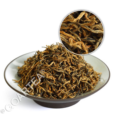 GOARTEA Supreme Wuyi Jinjunmei Eyebrow Schwarzer Tee Black Tea Loose Golden-Buds