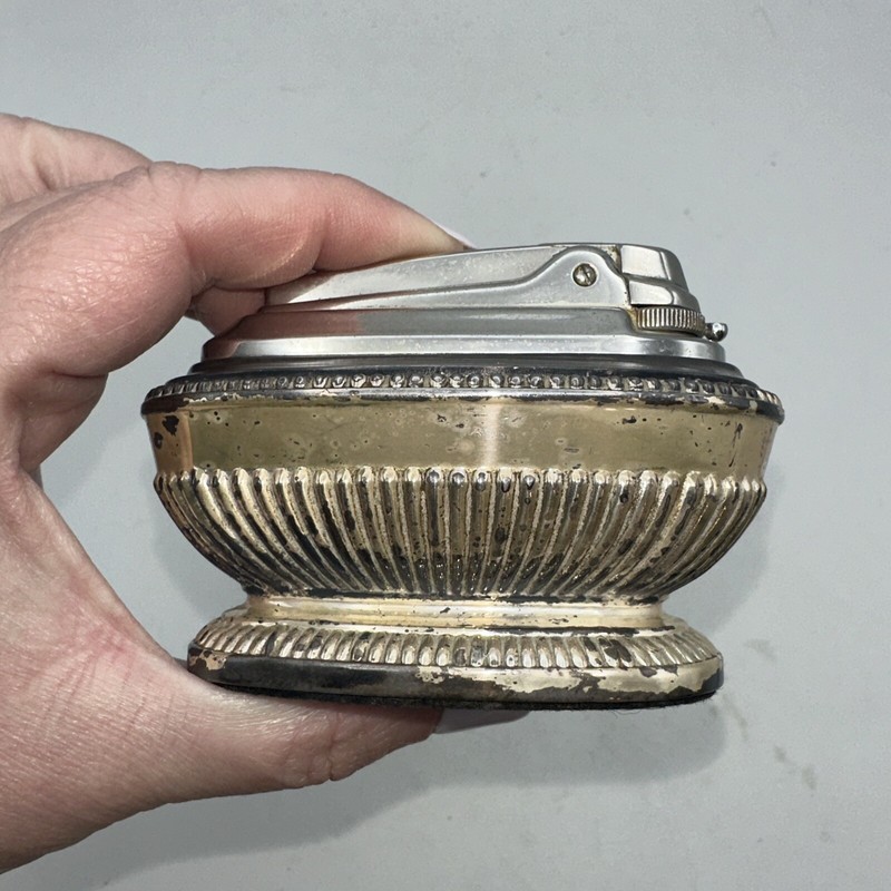 RONSON Heavy Made ENGLAND Cigarette Lighter Collectible Vintage Rare UNIQUE WOW!