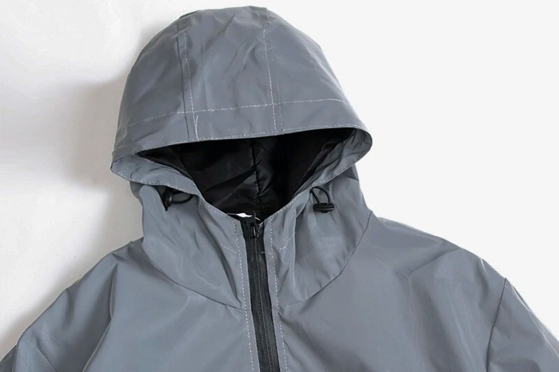 【mahagrid】REFLECTIVE WIND BREAKER Reflective Windbreaker –2025 New Daily Wear, Night Runs