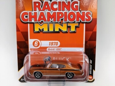 Racing Champions 1970 Buick GSX Orange 1:64 Metal Diecast Car