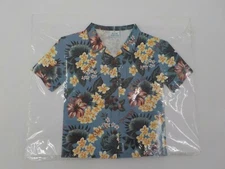 ISLAND HERITAGE LARGE MAHALO GREETING CARD HAWAII FLOWER ALOHA SHIRT W/ ENVELOPE