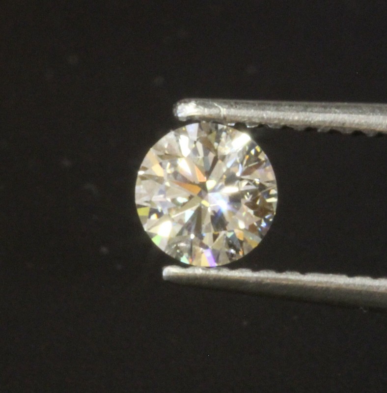 GIA loose certified .41ct I1 I round brilliant diamond Natural estate