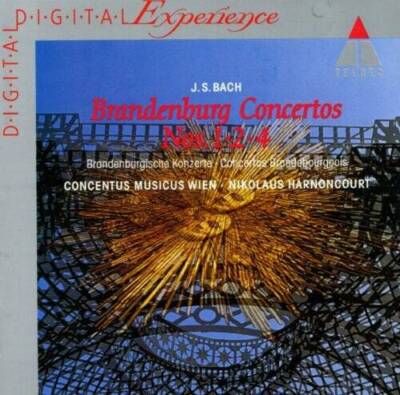 Bach: Brandenburg Concertos Nos 1, 2,  4 Overture No 2 - VERY GOOD