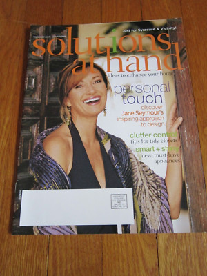 Jane Seymour Design Article Syracuse NY 2008 Magazine Advertising Home Ideas